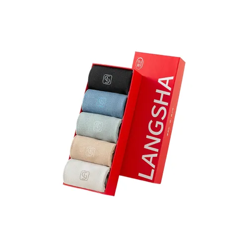 Lanza 5 пар в комплекте с коробкой Мужские Подарочные коробки с носками