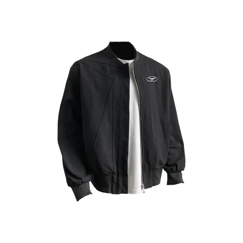 WARNING LIGHT Черный Унисекс Куртки