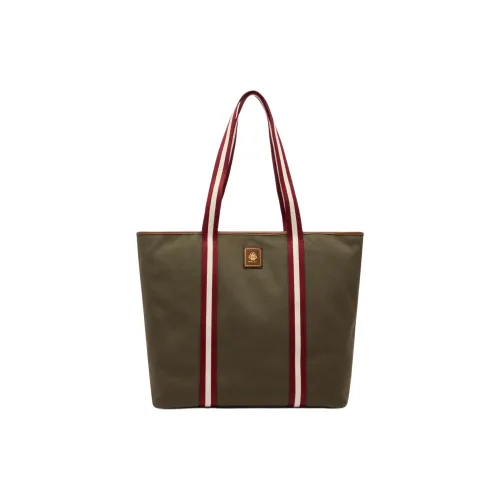 BALLY Холст Плечевая сумка Женская Армейский зеленый