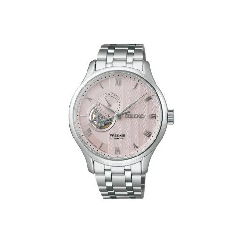 SEIKO Presage Series Автоматический Ручной Механизм Часы с Ремешком из Нержавеющей Стали 41,8 мм