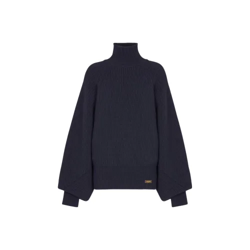 BALMAIN Синие Женские Свитера