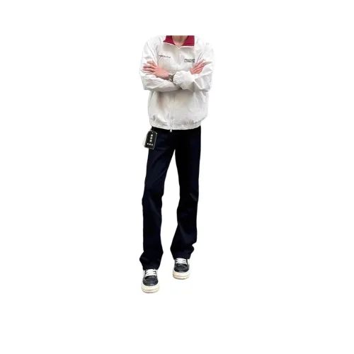 XUBAIHUO Черные Унисекс Джинсы