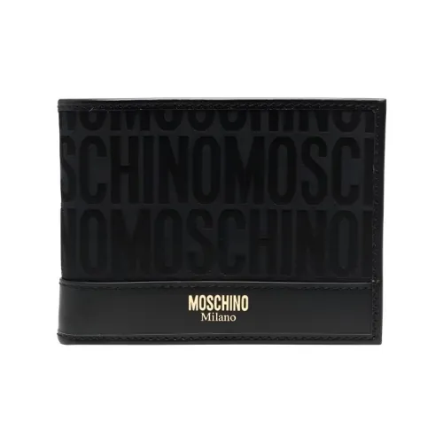 MOSCHINO Телячья кожа Кошелек Женские Черный