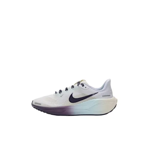 Nike Air Zoom Pegasus 41 Дышащий Низкий Топ Детская Беговая Обувь Белый Подростки