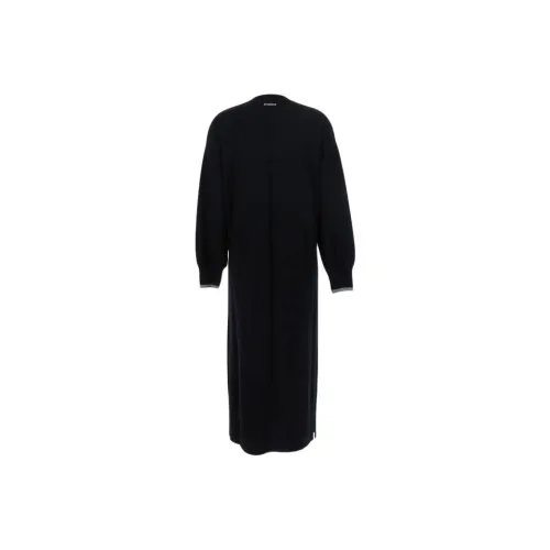 PINKO Длинное платье с длинными рукавами женское