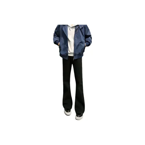 DARK HORSE Черные Унисекс Костюмные Штаны