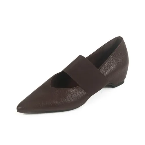 Schilling Грубый каблук Мэри Джейн туфли 1 см женские