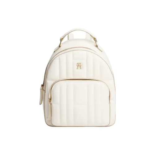 Tommy Hilfiger TH Monogram Буква Ярлык Рюкзак Женская Белая