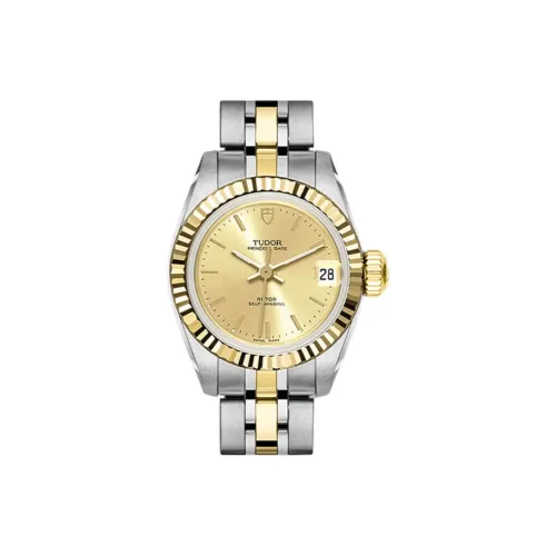 TUDOR Автоматический Механический Движение Женские Часы Prince and Princess Collection 22 мм Золотые