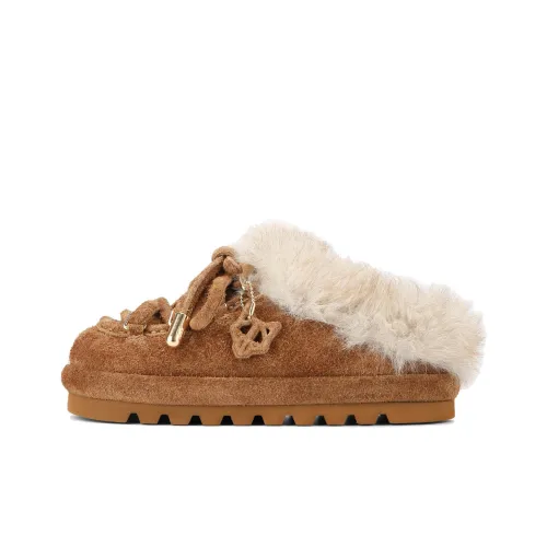 Naked Wolfe Домашние тапочки Женские Коричневый
