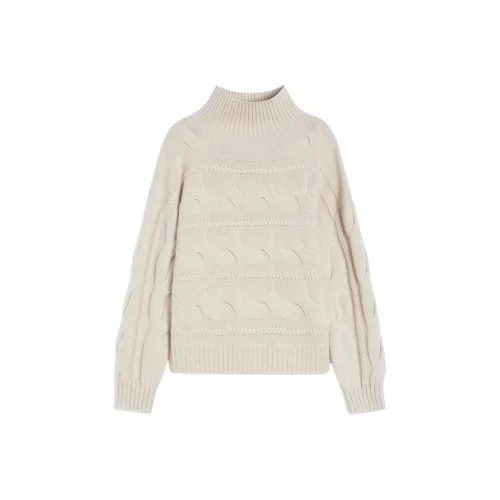 MaxMara Studio Бежевые Женские Свитера