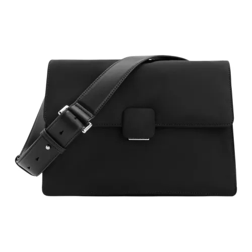 CHARLES KEITH Нейлон Курьерская Сумка Сумка через плечо Средняя Женская Черная Бежевая