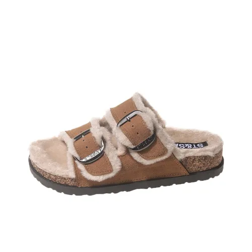 ST SAT Противоскользящая подошва Металл Cut Out Противоскользящие и устойчивые к запахам Слипоны Женские