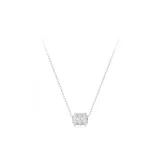 Dreamy Ожерелье с кулоном "Маленькая круглая подвеска" (Белый)