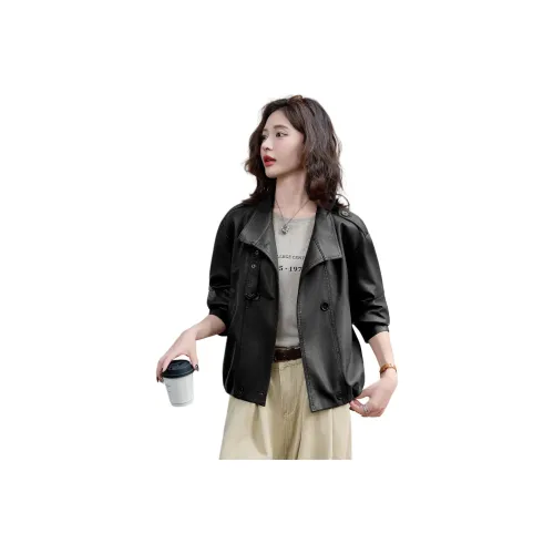 Amyway Женские Кожаные Куртки
