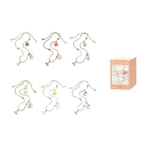 POP MART Dimoo If Today Is Saturday Collection Мобильный телефон Подвесной Цепочка Слепые коробки Один Mystery Коробка Целая коробка 6 шт