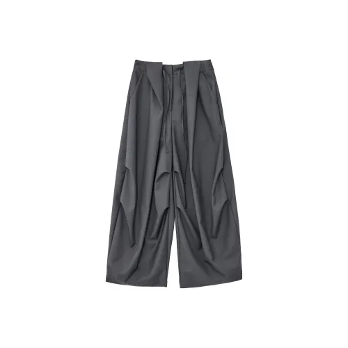 IMHM Серый Унисекс Костюмные Штаны