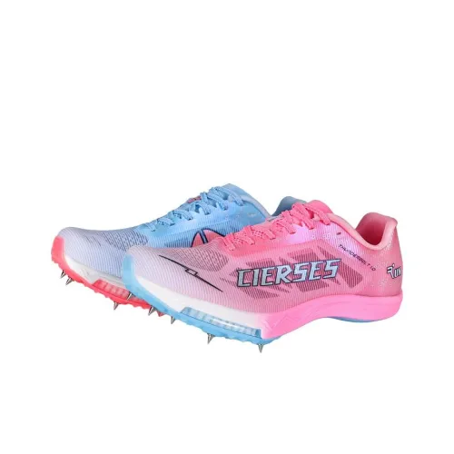 CLERSES Беговые кроссовки Low Top Лунный свет Розовый Несовпадающие Унисекс