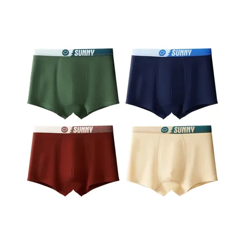 Хлопок Трусы 4 Пачки Подростки