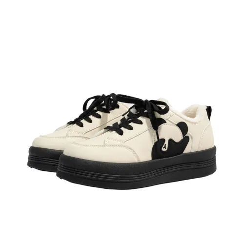 Humanism 1986 Термические Увеличивающие Высоту Поддерживающие Устойчивые к Износу Низкие Кроссовки для Скейтбординга Женские