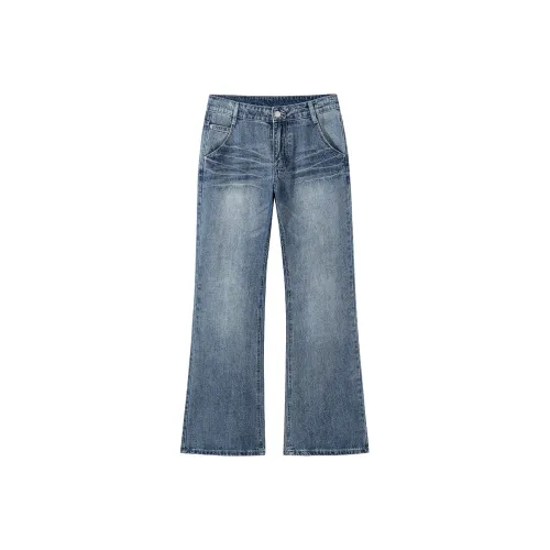 SNOOPY Винтажные синие женские джинсы