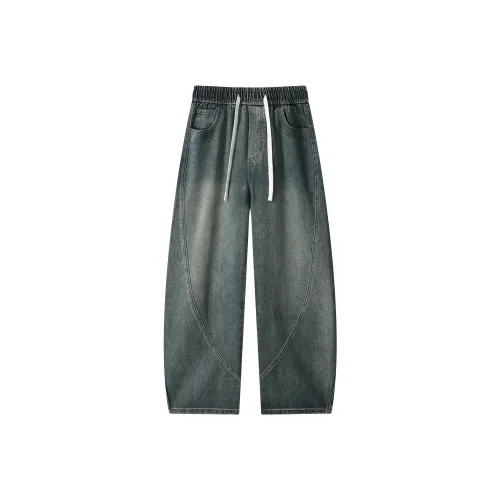 BOTH PLAY Ностальгический синий Унисекс Джинсы