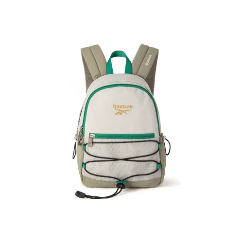 Reebok Ткань Рюкзак Унисекс Туманный Зеленый Мист Белый