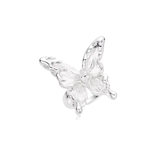 SUN HUNTER Белое золото с покрытием медь + 3D-печатная смола + циркон кольца женские