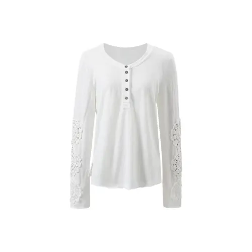 KYKW Белые Женские T-рубашки