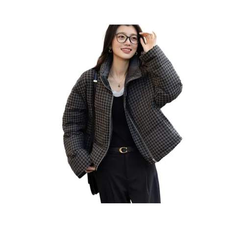 Dme Темно-серый Женский Пуховик