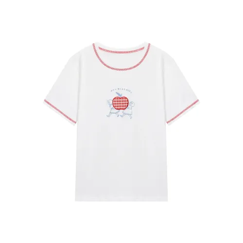 Another alley Белый Женские T-рубашки