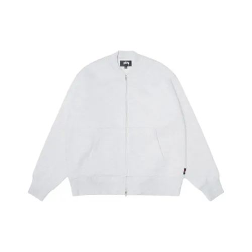 Stussy FW25 Термический флисовый куртки и пальто с застежкой-молнией унисекс