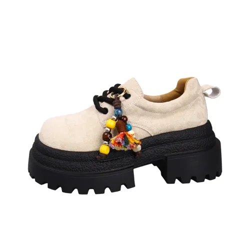 Dawei's House Грубый каблук Туфли Мэри Джейн Женские