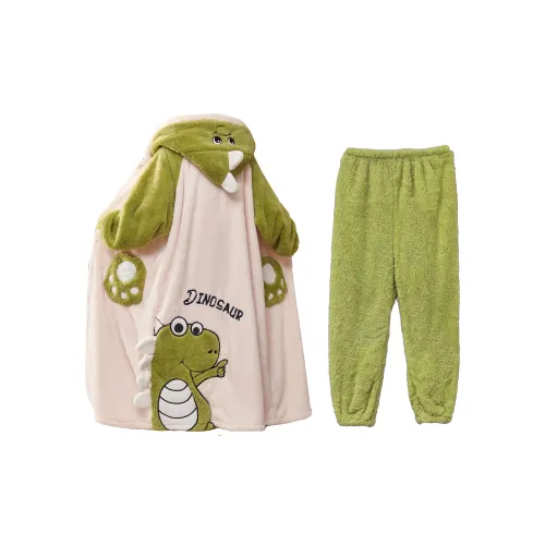 Qiao Ni Tong Прохладный Динозавр Мужские Пижамные Комплекты