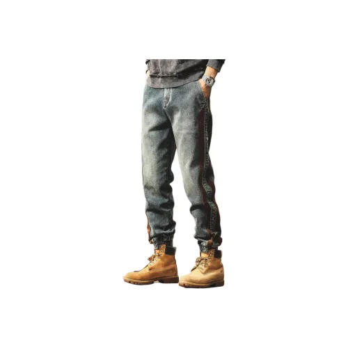 JIELEINUO Мужские Джинсы
