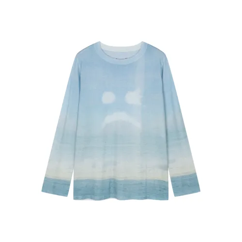 UOOYAA Принт Женский Трикотаж