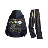 Темно-синий и черный