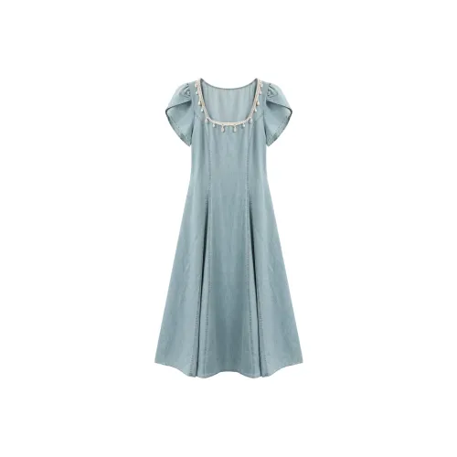 Another Alley Короткий рукав Платье Женское