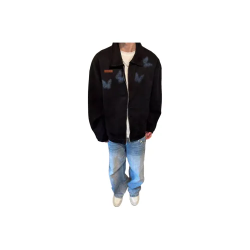 GDRG Черный Унисекс Куртки