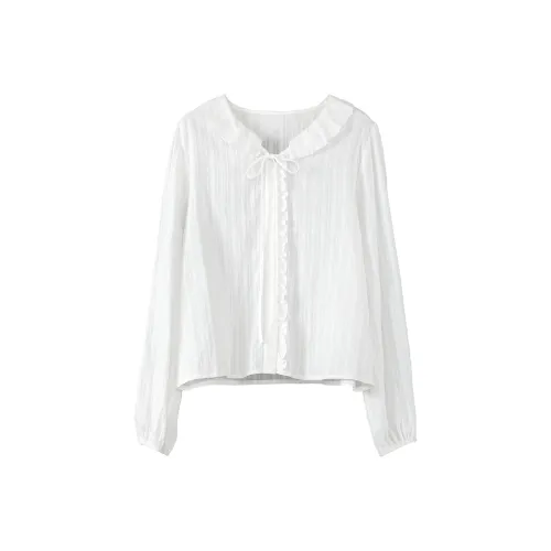 Fstudio Белый Унисекс Рубашки