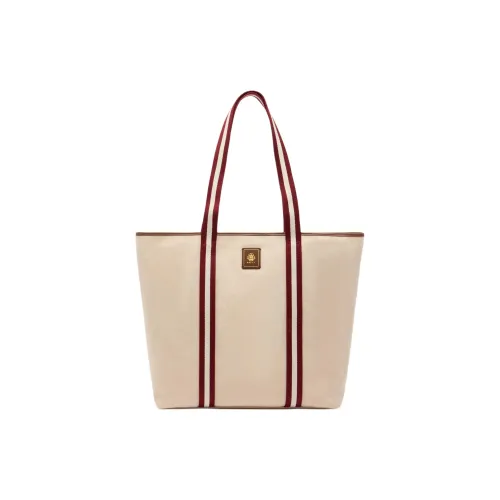 BALLY 100% хлопок Сумка через плечо Женская Бежевая