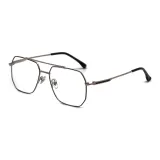 Черный & Светлый Золото + Защита от синего света 0 диоптрий Меняющий цвет [Серый, Коричневый, Синий, Фиолетовый, Розовый, Оранжевый] Записка Цвет