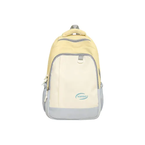 CREAM BEAR Нейлоновый рюкзак стандартный унисекс светлый синий и желтый розовый и зеленый синий и красный черный