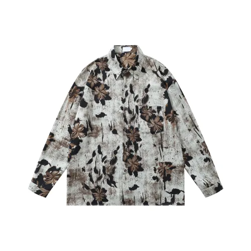 51XXHA Монохромный Унисекс Рубашки