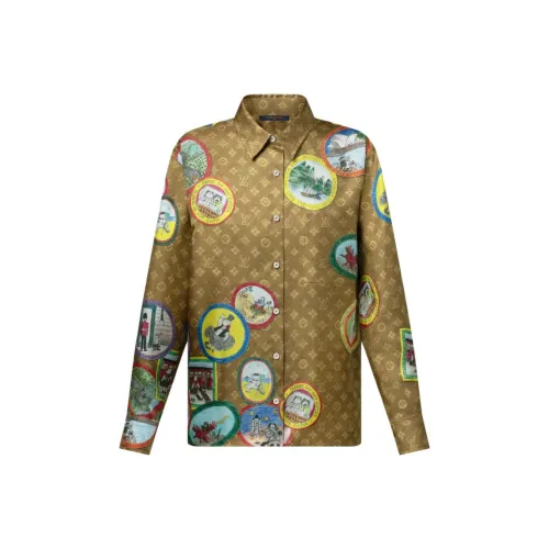 LOUIS VUITTON x Grace Coddington FW25 Рубашка Женская