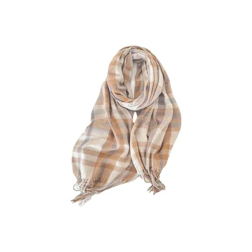 NOMK Полиэстер Шарфы Унисекс Черный CAMEL Розовый Хаки Синий Серый Фиолетовый Rice