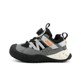 Элегантный серый кожаный верх