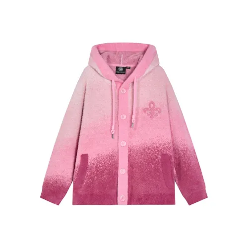 Палладий Розовый Градиентный Унисекс Свитера