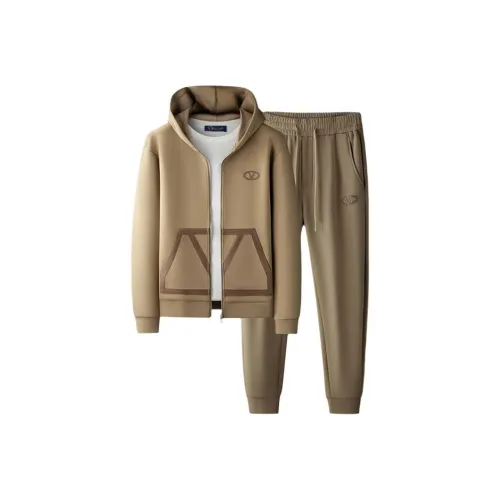 SLLAVIF Мужские спортивные костюмы с толстовками