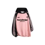 Розовый и черный рукава.